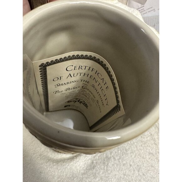 Terry Redlin "Sharing the Solitude”  Stein tankard Perfect Getaway COA 1987 - Picture 8 of 16